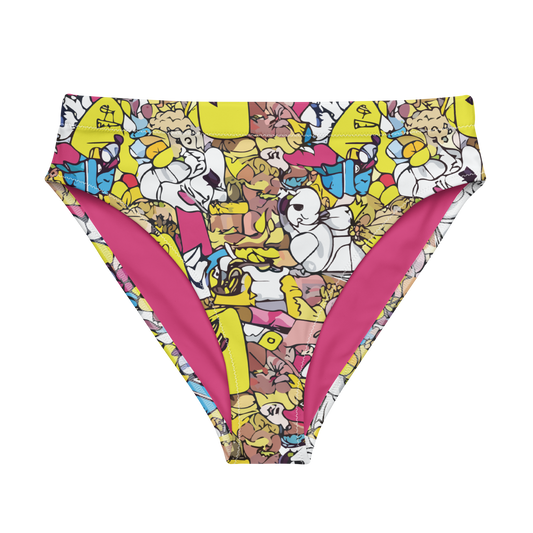 SoCi high-waisted bikini bottom